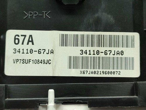 3411067JA0 cuadro de instrumentos para SUZUKI GRAND VITARA JB (JT) 1 9 2215114 - Imagen 3 de 16