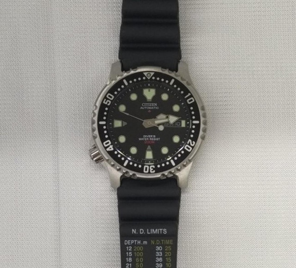 Citizen Promaster Diver Ny0040-09E Automatic Watch | eBay