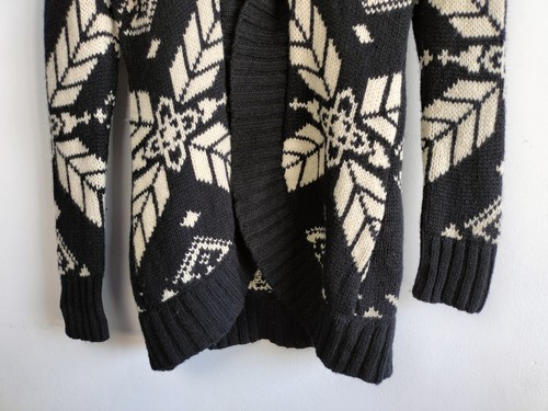Cárdigan grueso de gran tamaño de lana copo de nieve Lauren Ralph Lauren Lambs - Para mujer XS - Imagen 4 de 12