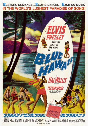 BLUE HAWAII MANIFESTO ELVIS PRESLEY HAL WALLIS JOAN BLACKMAN ANGELA LANSBURY - Photo 1/1