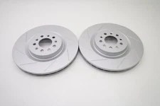 Front Brake Disc Rotors For 2006 2007 2008 2009 2010 Aston Martin Db9 V8 Vantage