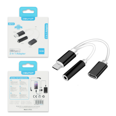 Adattatore per cuffie da USB-C a 3,5 mm Black | Leroy Merlin