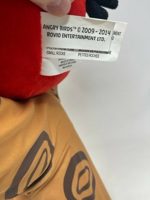 Angry Birds Female Red Bird Love Bird Holiday Greeter Plush Doll 24" Valentines  - Picture 6 of 10