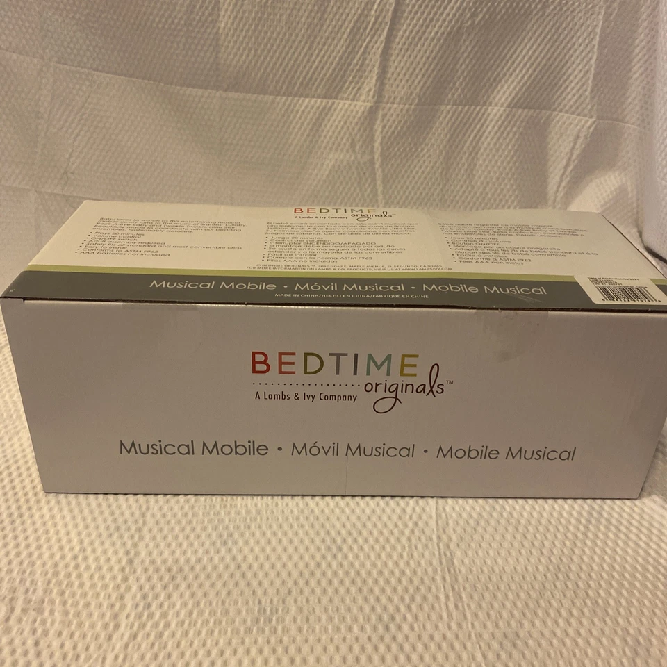 Bedtime Originals Poderosos Animales de la Selva Jirafa, Cebra Musical Cuna Móvil. Foto 4 de 4