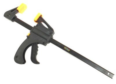 Verstellbare G-Klemme C Trigger Grip Ratsche Bar 12'' (300 mm) x 2 1/2 Schwerlast NEU
