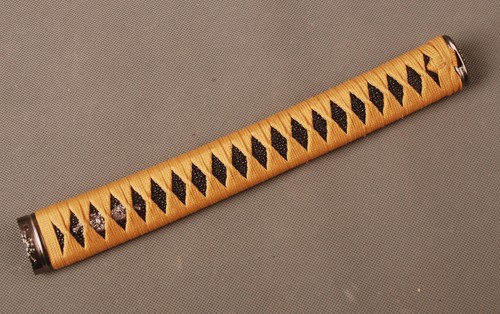 10''/26CM Tsuka Hourglass Type Handle Alloy Fittings for Japanese Samurai Katana - Picture 78 of 121