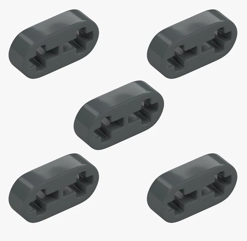 5 New LEGO Technic Dark Stone Grey 1x2 Thin Liftarms 41677 2 axle holes spacer
