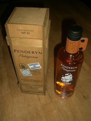 Penderyn Icons of Wales No.11/50 Patagonia Whisky in Holzbox OVP 43.0%