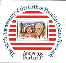 Antigua & Barbuda 1980 Moscow Olympics Boxing Souvenir Sheet MNH