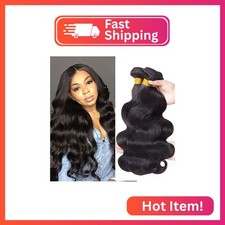 Body Wave Bundles Human Hair 18 20 22 Inch Unprocessed Brazilian Virgin Hair Wea