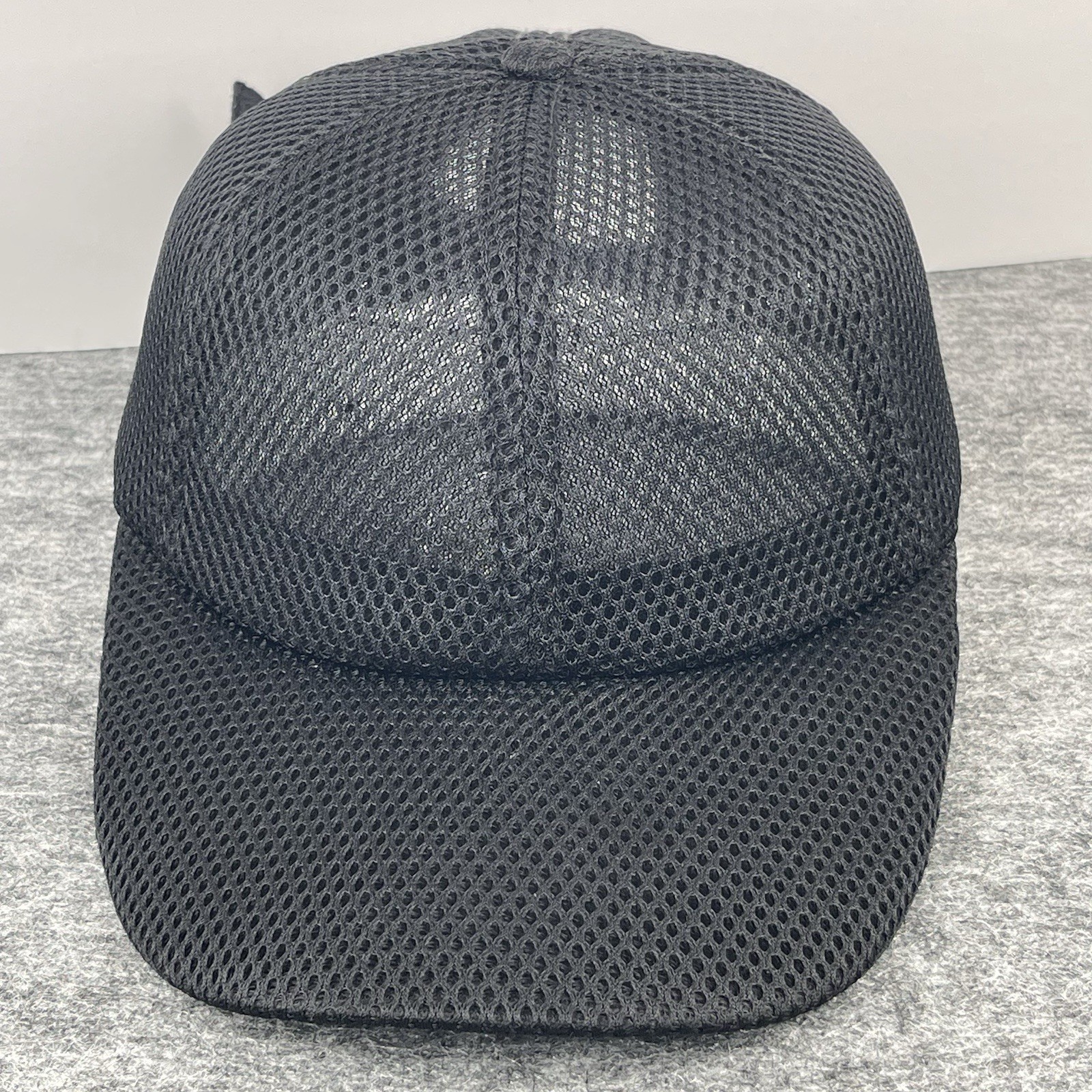 Layer 8 Hat Cap Black Mesh Adjustable Polyester L… - image 1