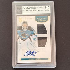 2011-12 Panini Rookie Anthology #129 Harri Sateri RPA /499 ACA 9.5 ✨