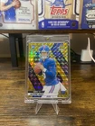 2025 Panini Mosaic - Rookies Jaxson Dart #362 Reactive Yellow Mosaic Prizm (RC)