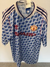 adidas Manchester United 1990-92 Retro Away Jersey Men’s M JM5495 NWT Reissue