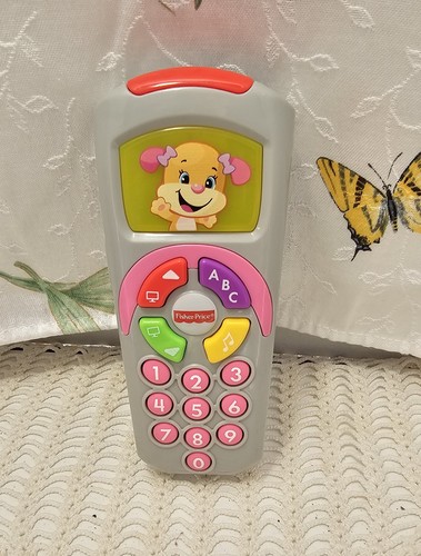 Fisher-Price Laugh & Learn Sis's Remote Baby Toddler Learning Toy Age 6-36m
