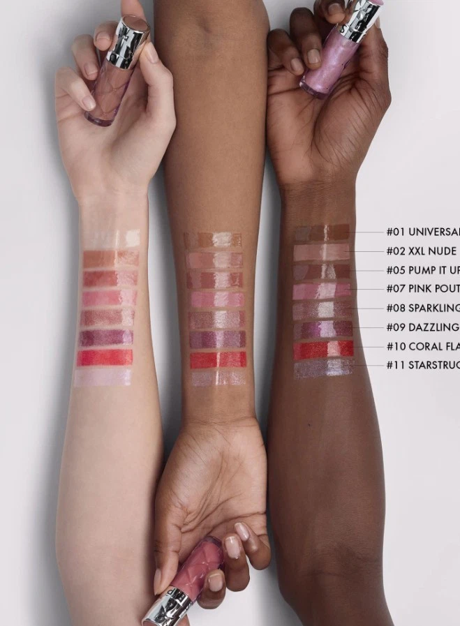 Nuevo brillo de labios efecto regordete volumen escandaloso SEPHORA en XXL NUDE Foto 3 de 4