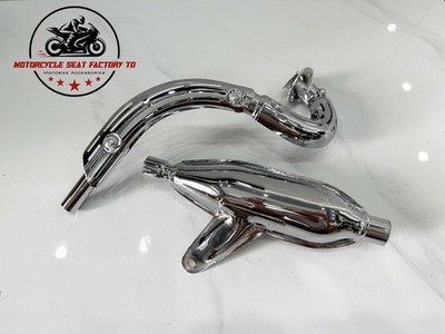 68-71 Honda Monkey Mini Trail Z50JDM Exhaust Muffler Pipe Z50Z Z50A K1 K2 Chrome
