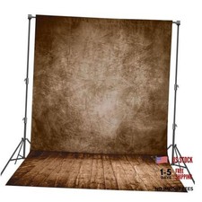 Professional Abstract Portrait Photography Backdrop,Wall with Wood Floor
