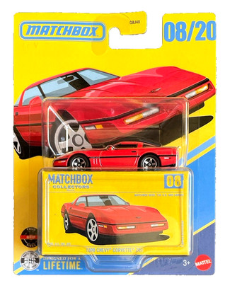 Matchbox 1990 Chevy Corvette C4 ZR1 8/20 2026 Collectors 1:64 Modellauto USA OVP