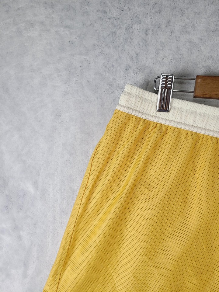 Tracksmith Shorts Mens Large Yellow Running Athletic Drawstring Quick ...