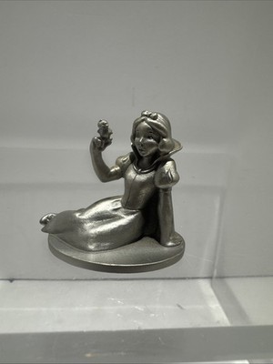 Disney Pewter Snow White 1.75'' Miniature Figurine Schmid 0105