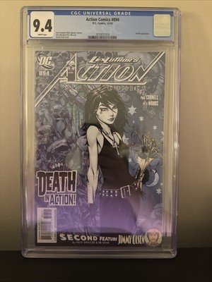 Action Comics #894 1st Death Key CGC 9.4 Graded And Slabbed Beauty Wow Superman