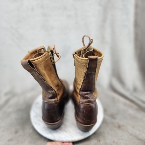 Scarpe Chippewa da uomo taglia 10,5 B strette Osborn stivali stringati in pelle marrone *GUC* - Foto 6 di 14