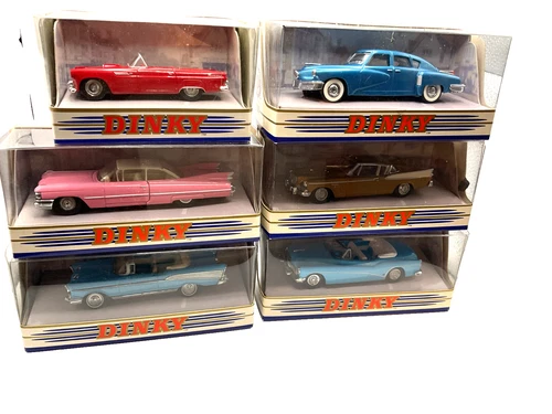 VINTAGE MATCHBOX DINKY DIECAST MODEL VEHICLES 1:43 – lot of 6