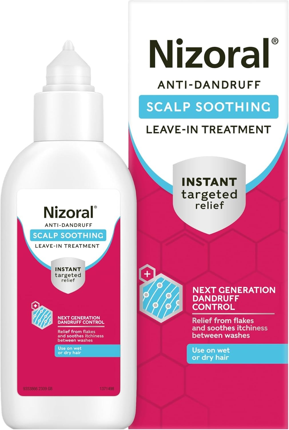 Nizoral Scalp Soothing Leave-in Treatment for Dry Itchy Flaky Scalps 100ml