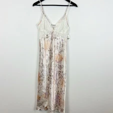 Linea Donatella Intimates Bisque Sleeveless Nightgown Size Medium
