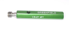 1/8-27 NPT L-1 1 -Step Thread Pipe Plug Gage Greenfield