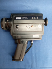 Videocamera 8 mm Chinon 407 XL Direct Sound good Condition Working.