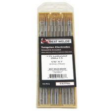 Best Welds - 0407GE3 - .040 X 7 E3 TUNGSTEN ELECTRODE 10/PK, Pack