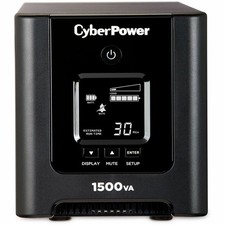 Cyberpower OR1500PFCLCD PFC Sinewave 1500VA 1050W 8-Outlet Line-Interactive UPS