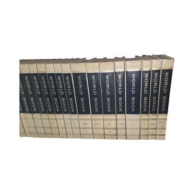 World Book Encyclopedia Complete A-Z Set Vintage Reference 20