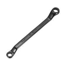 45 Degree Offset Box End Wrench 9 x 11mm Metric 12 Point Double End Black
