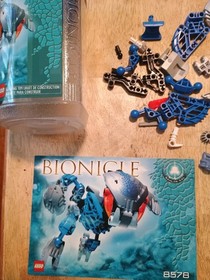 LEGO BIONICLE: Gahlok-Kal (8578) Complete With Instructions In Canister