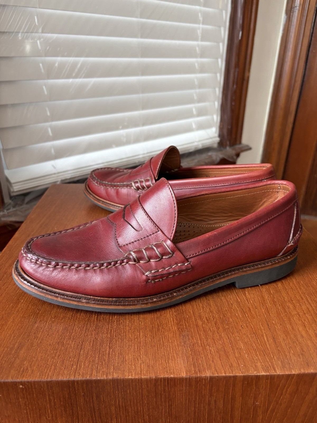 Alden H403 Mahogany Aniline LHS / Penny Loafer
