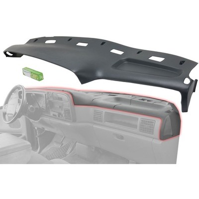 Dash Cover For 1994-1997 Dodge Ram 1500 Ram 2500 ABS Thermoplastic Presidio Gray