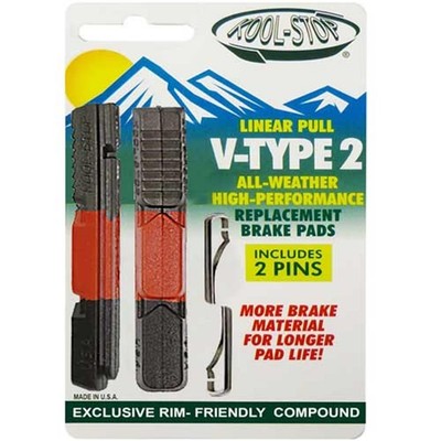 Kool-Stop Bremsgummi -V-Brake-, R16 triple compound für H12