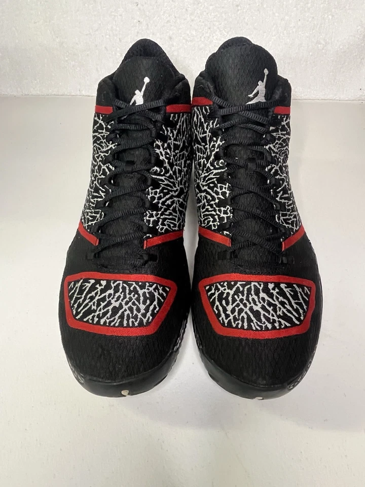 Nike Air Jordan 29 Black Gym Red Size 14 695515-023 - Image 3 of 4
