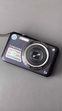Used Samsung ES75 Compact Digital Camera Point Shoot Flash Works Retro Vintage