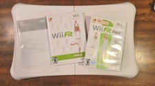 Nintendo Wii Balance Board With Wii Fit Wii Fit Plus Tested and Works