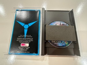 Vay (Sega CD, 1994) CIB Complete in Box w Manual + Map + Reg Card + Foam Rare EX