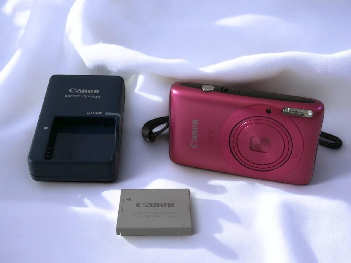 Near Mint] Canon IXY 400F Pink 14.1MP Digital Camera English w