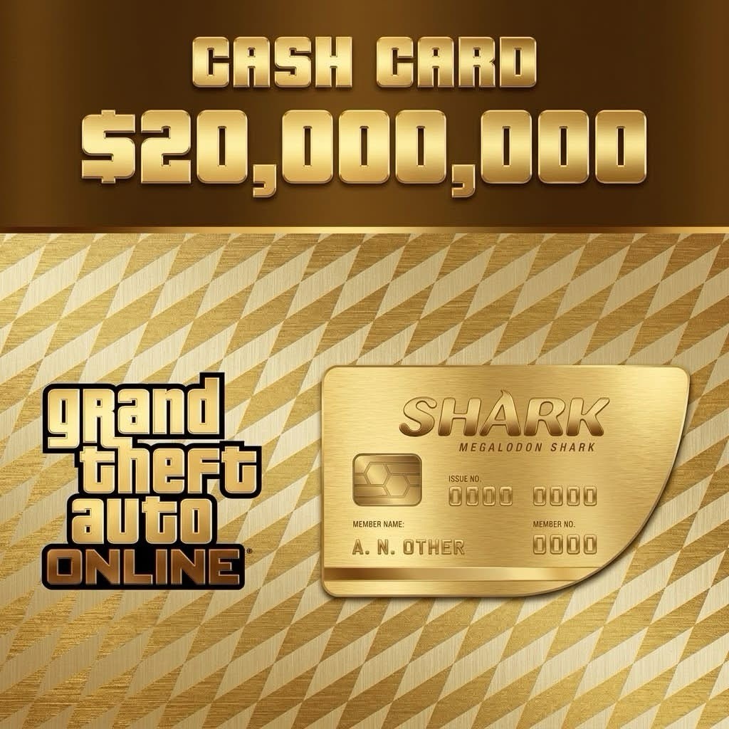 $20 Mill Shark Card GTA5 Online PS5 - Trasferimento rapido gioco veloce