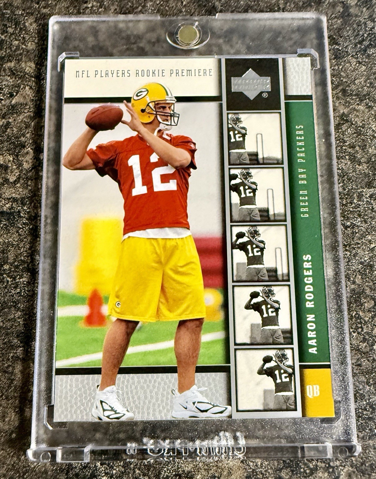 2005 Upper Deck Rookie Premiere Aaron Rodgers #16 Rookie Green Bay Packers NFL