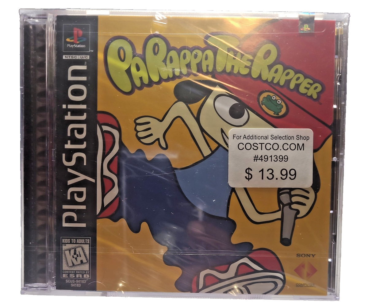 PaRappa the Rapper (Playstation 1) - NEW!!! ONLY NEW ONE ONE EBAY