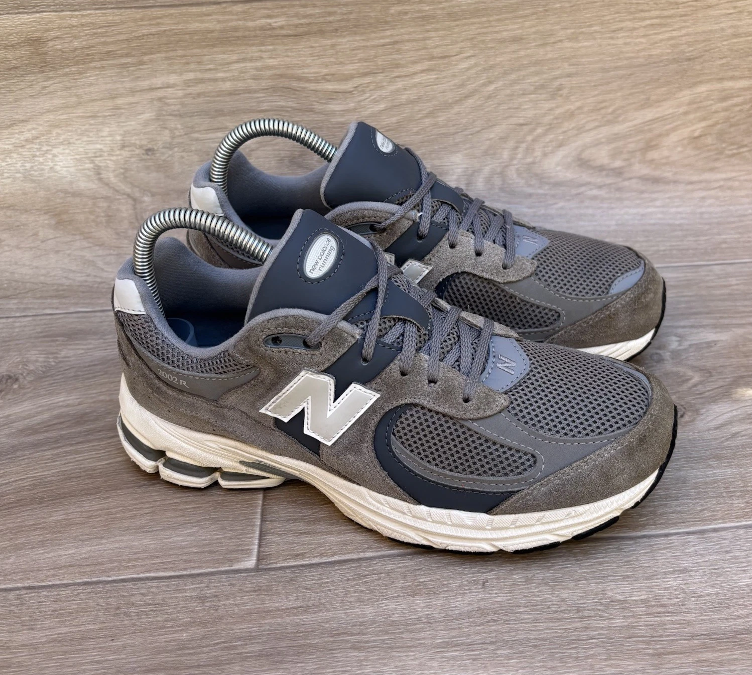 New Balance 2002R Mens 6.5 Steel Gray Athletic Running Walking Shoes Sneakers