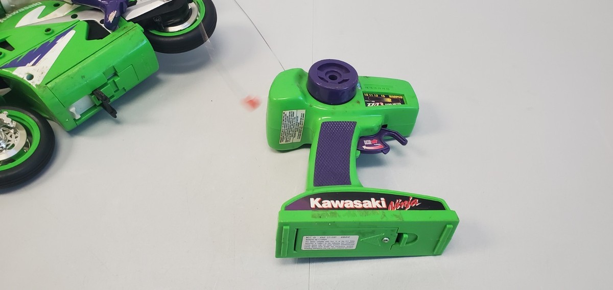 1996 KAWASAKI NINJA Super Gyro Balance R/C Remote Control Untested